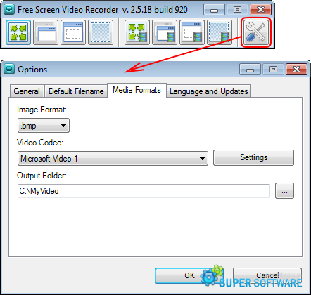 Скиншот Free Screen Video Recorder