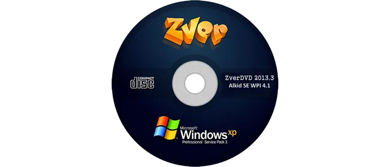 Zver DVD Windows XP SP3 32/64 Bit
